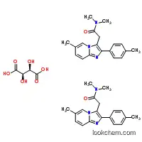 N,N-Dimethyl-2-(6-methyl-2-(p-tolyl)imidazo[1,2-a]pyridin-3-yl)acetamide 2,3-dihydroxysuccinate